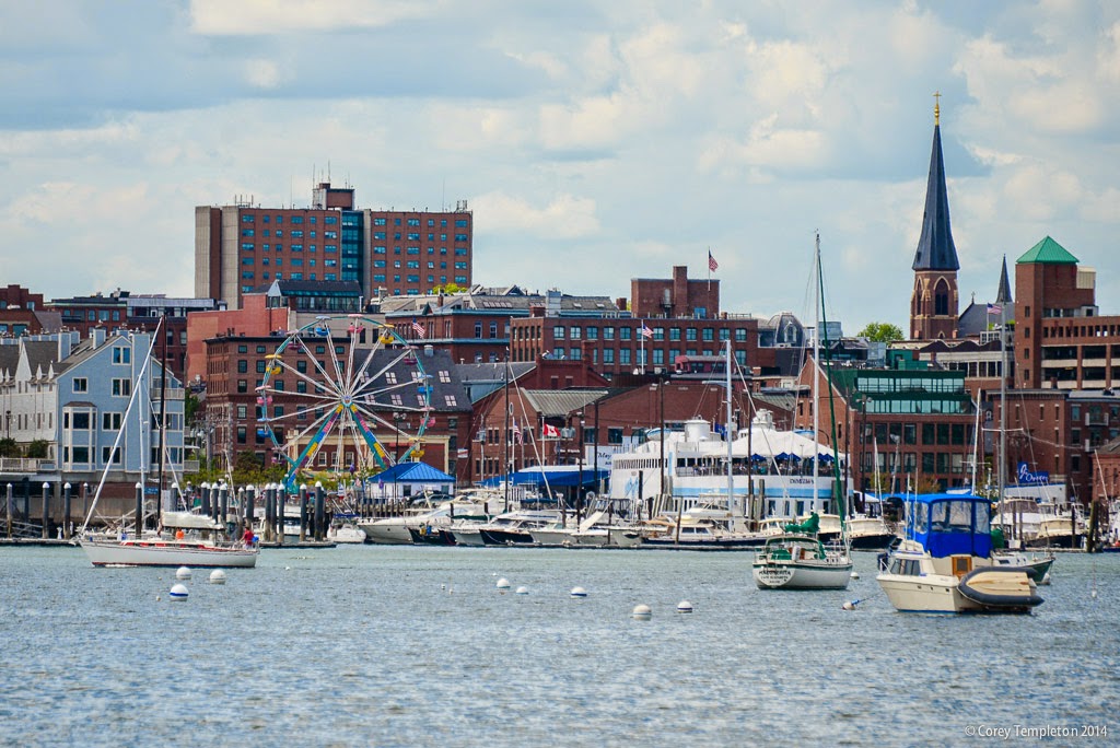 You can’t talk about portland without mentioning the food. Corey Templeton Photography Old Port Festival 2014 From Afar