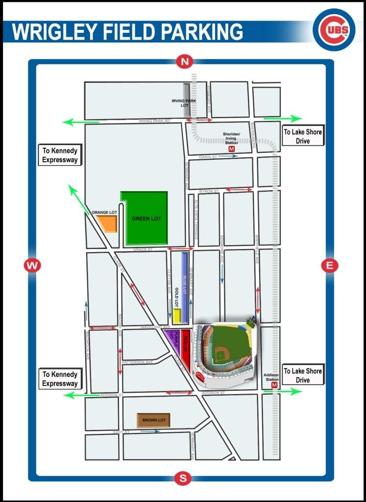 Web all lots are within walking distance to the stadium. Inspirational Wrigley Field Parking Map Seating Chart