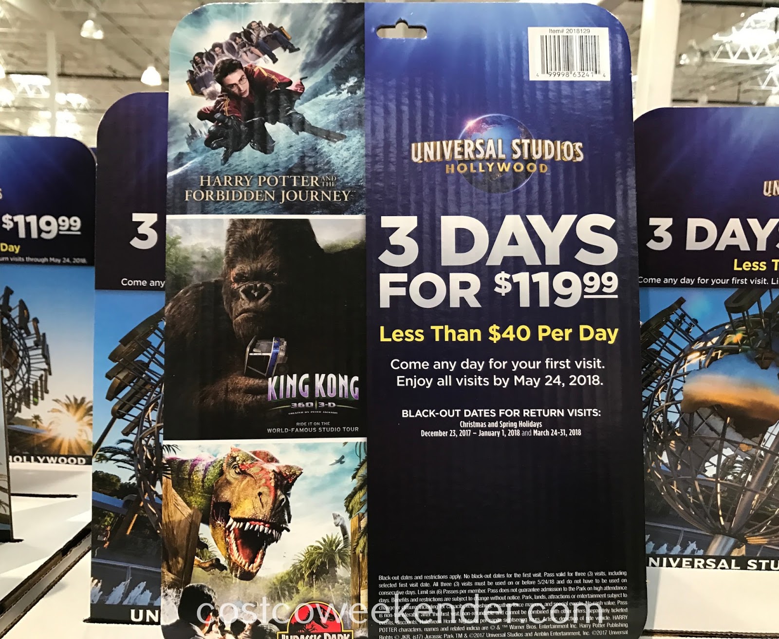 Web online bookings are the best way to secure a deal on universal studios california tickets and get discount tickets for universal studios hollywood. Universal Studios Hollywood 3 Day Ticket Costco Weekender